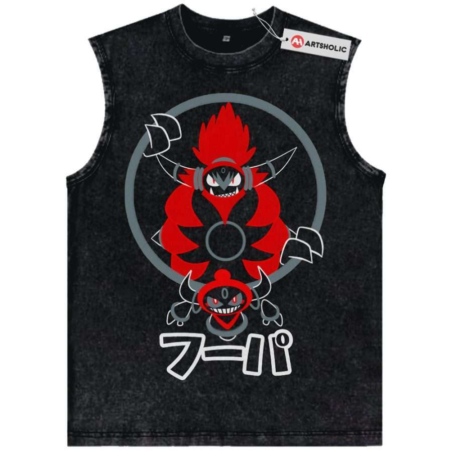 Alternative view of Hoopa Tank Top, Pokemon Tank Top, Anime Tank Top, Vintage Tank Top