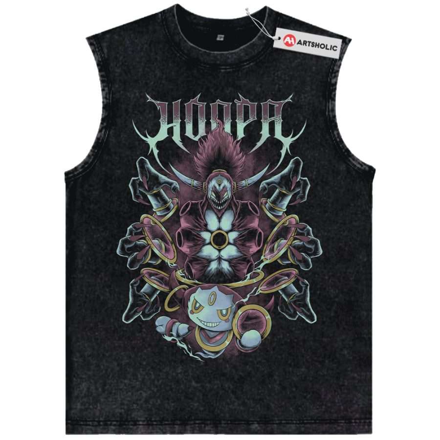 Alternative view of Hoopa Tank Top, Pokemon Tank Top,Anime Tank Top, Vintage Tank Top