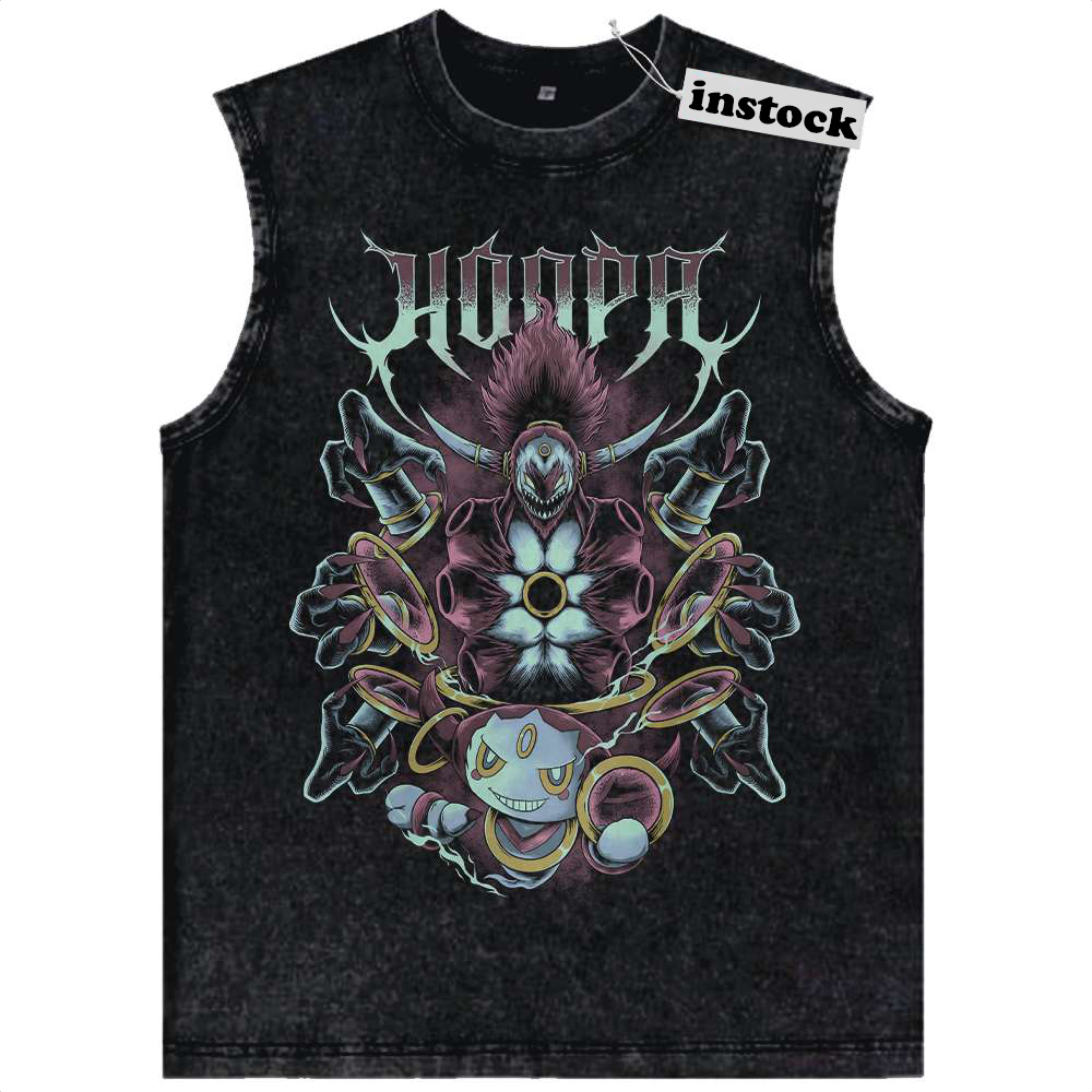 Hoopa Tank Top, Pokemon Tank Top,Anime Tank Top, Vintage Tank Top