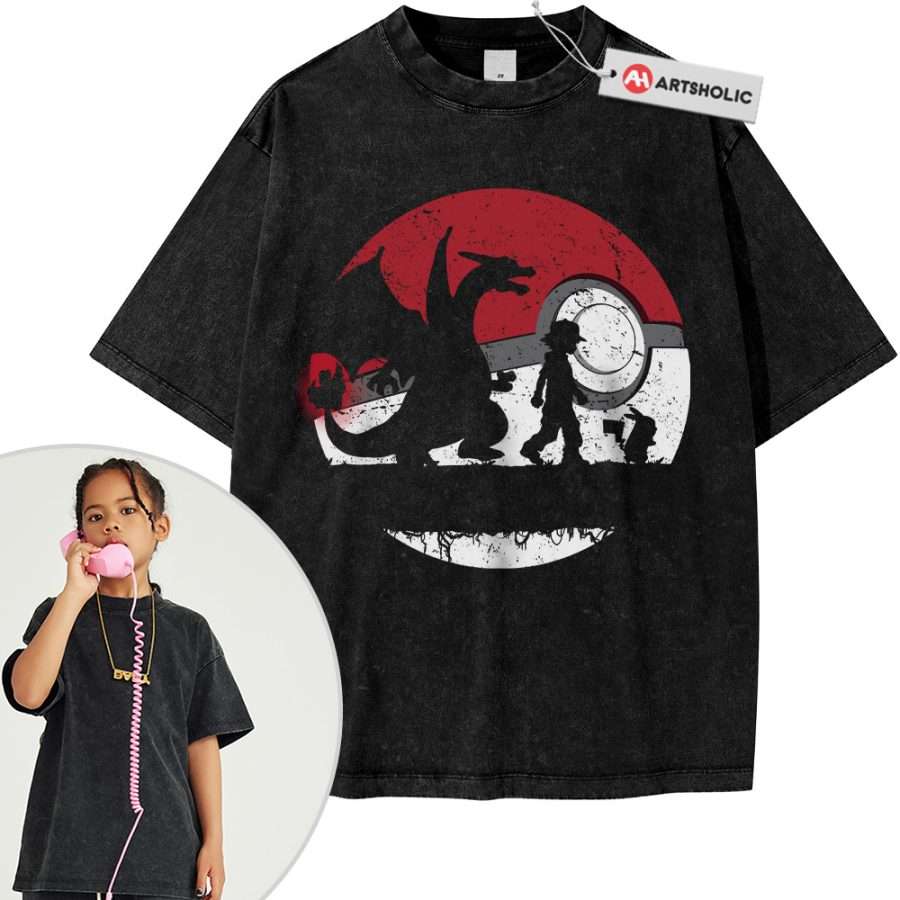 Alternative view of Hukuna Matata Tee For Kids, Pokemon Tee For Kids, Anime Tee For Kids, Vintage Tee For Kids