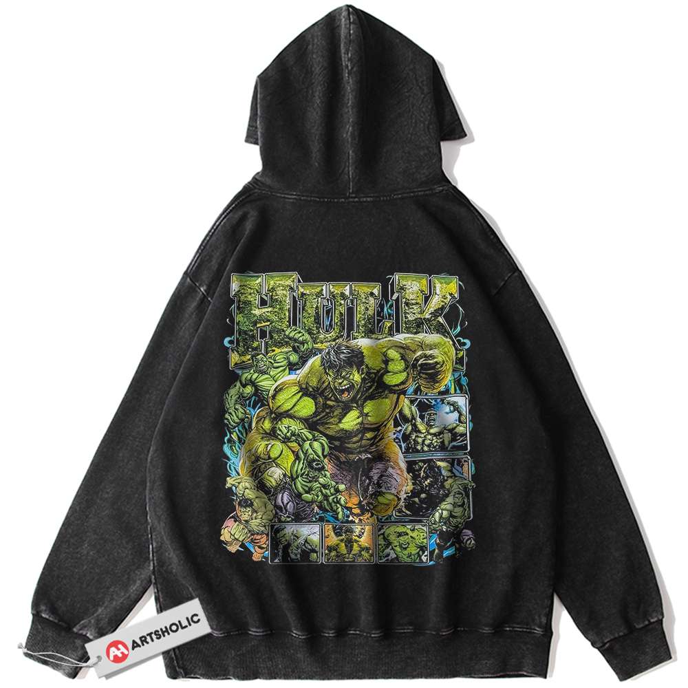 Hulk Hoodie, Marvel Comics Hoodie, Vintage Hoodie