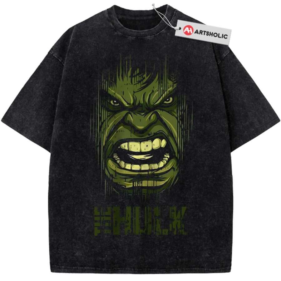 Alternative view of Hulk Shirt, Marvel Comics Shirt, Vintage T-Shirt