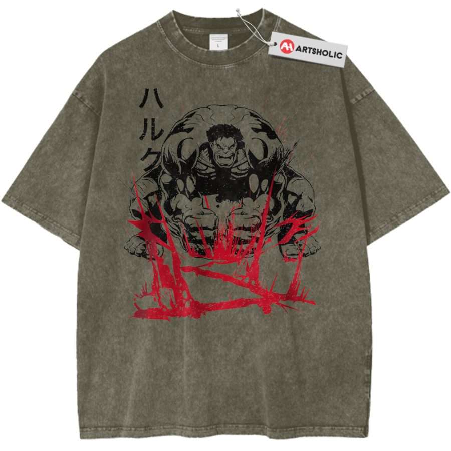 Alternative view of Hulk Shirt, Marvel Comics Shirt, Vintage T-Shirt