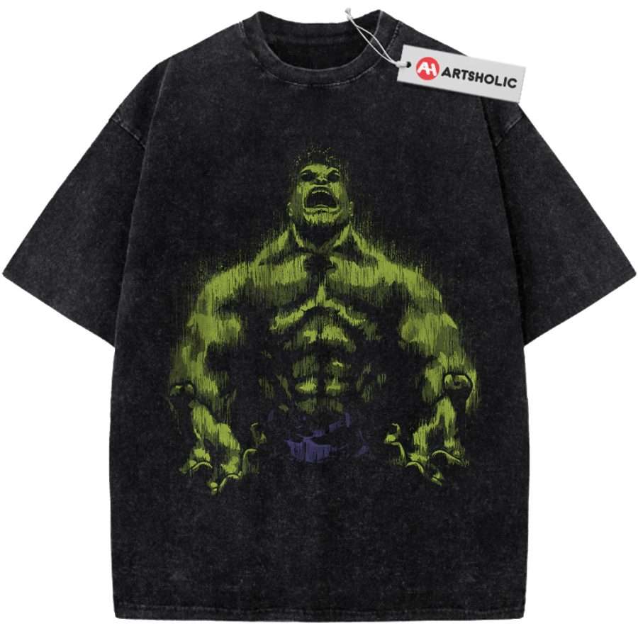 Alternative view of Hulk Shirt, Marvel Comics Shirt, Vintage T-Shirt
