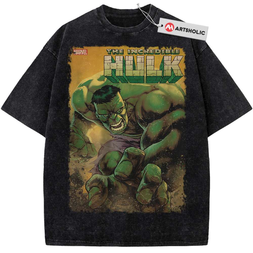 Alternative view of Hulk Shirt, Marvel Comics Shirt, Vintage Tee