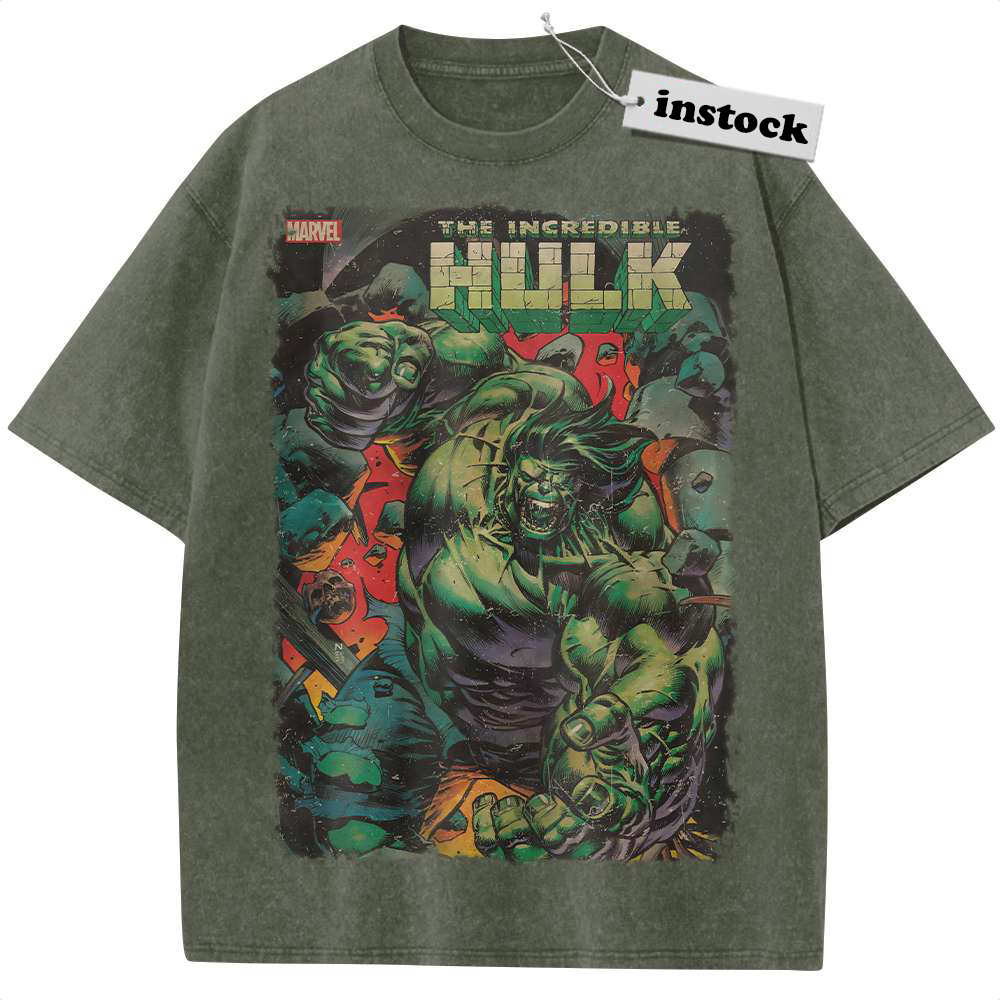Hulk Shirt, Marvel Comics Shirt, Vintage Tee