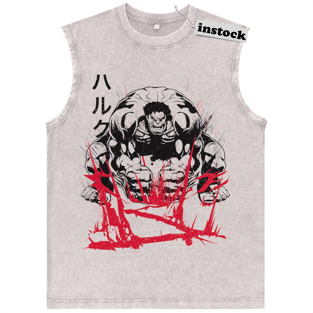 Hulk Tank Top, Marvel Comics Tank Top, Vintage Tank Top