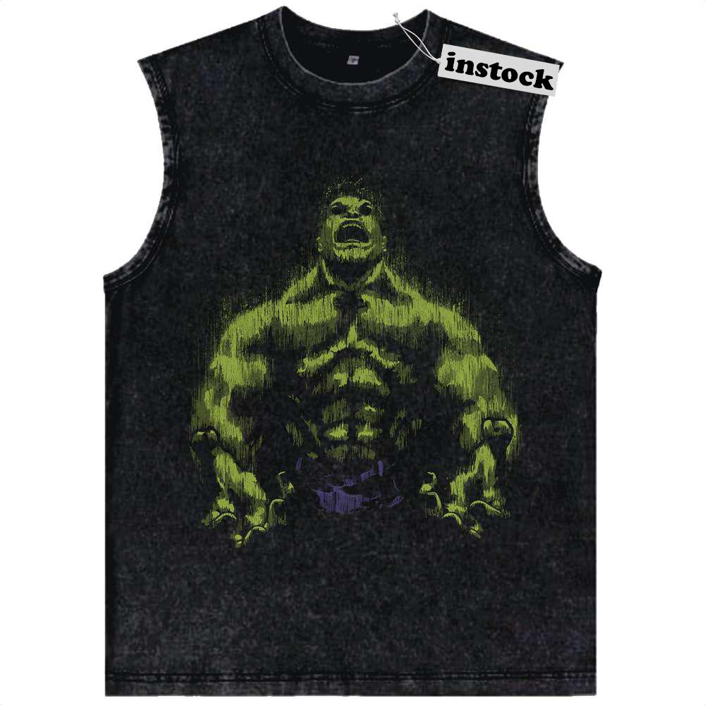 Hulk Tank Top, Marvel Comics Tank Top, Vintage Tank Top