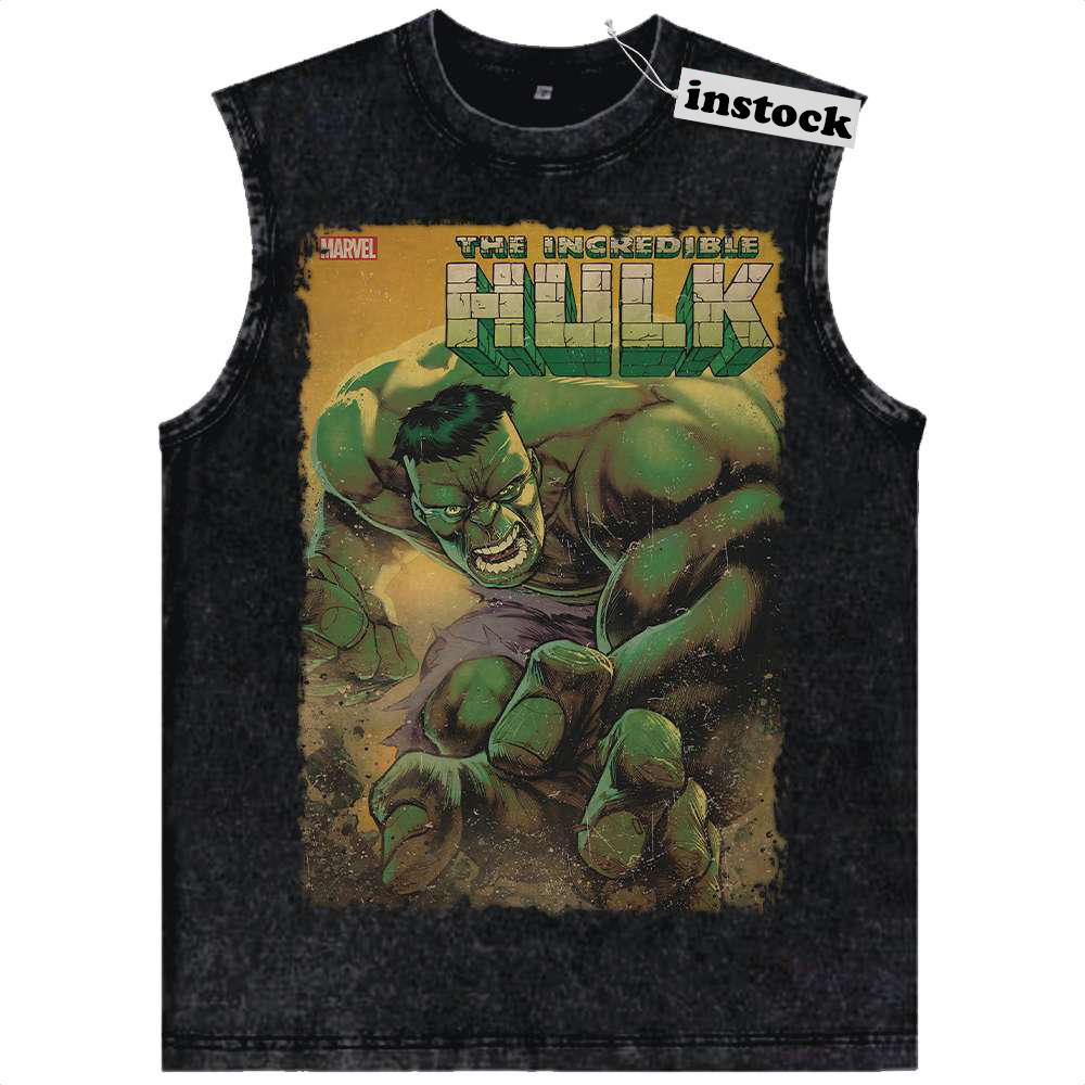Hulk Tank Top, Marvel Comics Tank Top, Vintage Tank Top