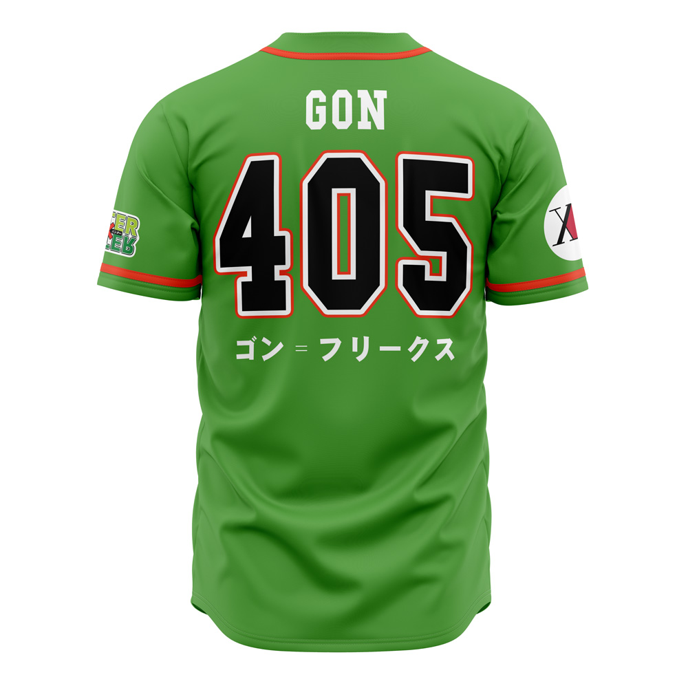 Alternative view of Hunter Association Gon Hunter X Hunter Baseball Jersey