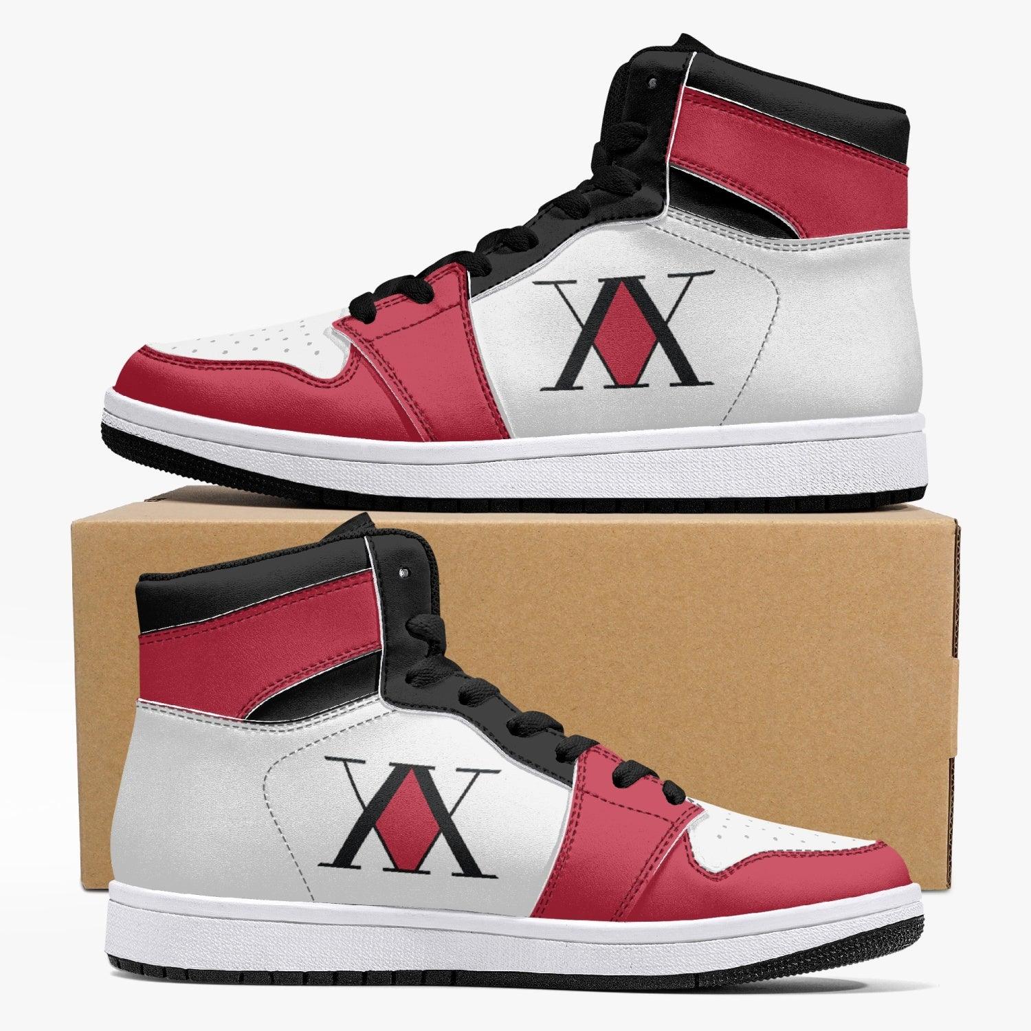 Hunter Association Hunter x Hunter Custom Sneaker Mid 1 Basketball Shoes - Otaku Hall
