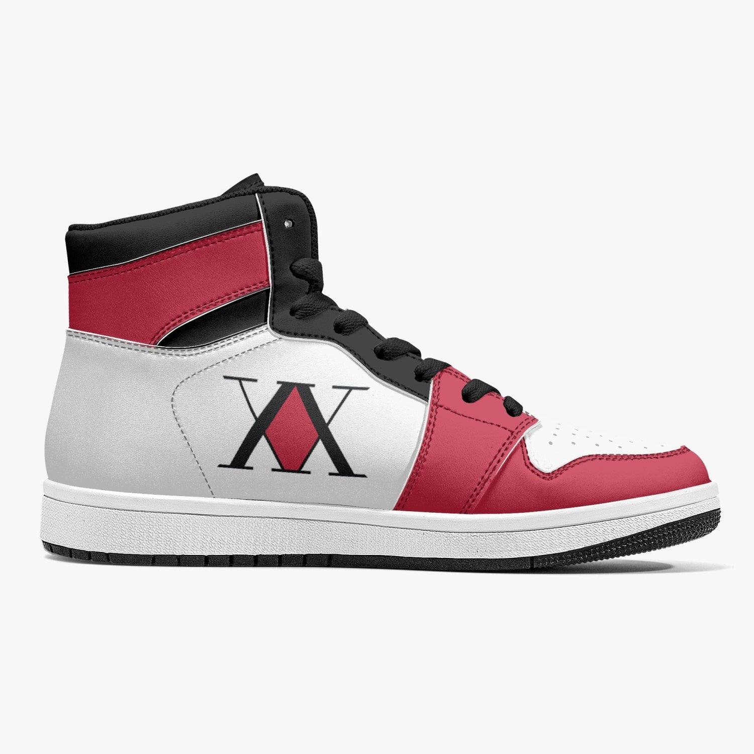Alternative view of Hunter Association Hunter x Hunter Custom Sneaker Mid 1 Basketball Shoes - Otaku Hall