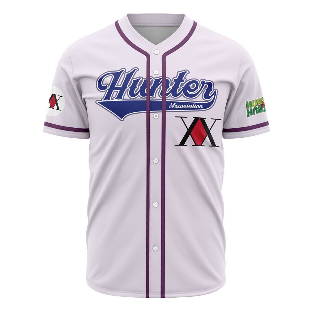 Hunter Association Killua Hunter X Hunter Custom Baseball Jersey - Otaku Hall