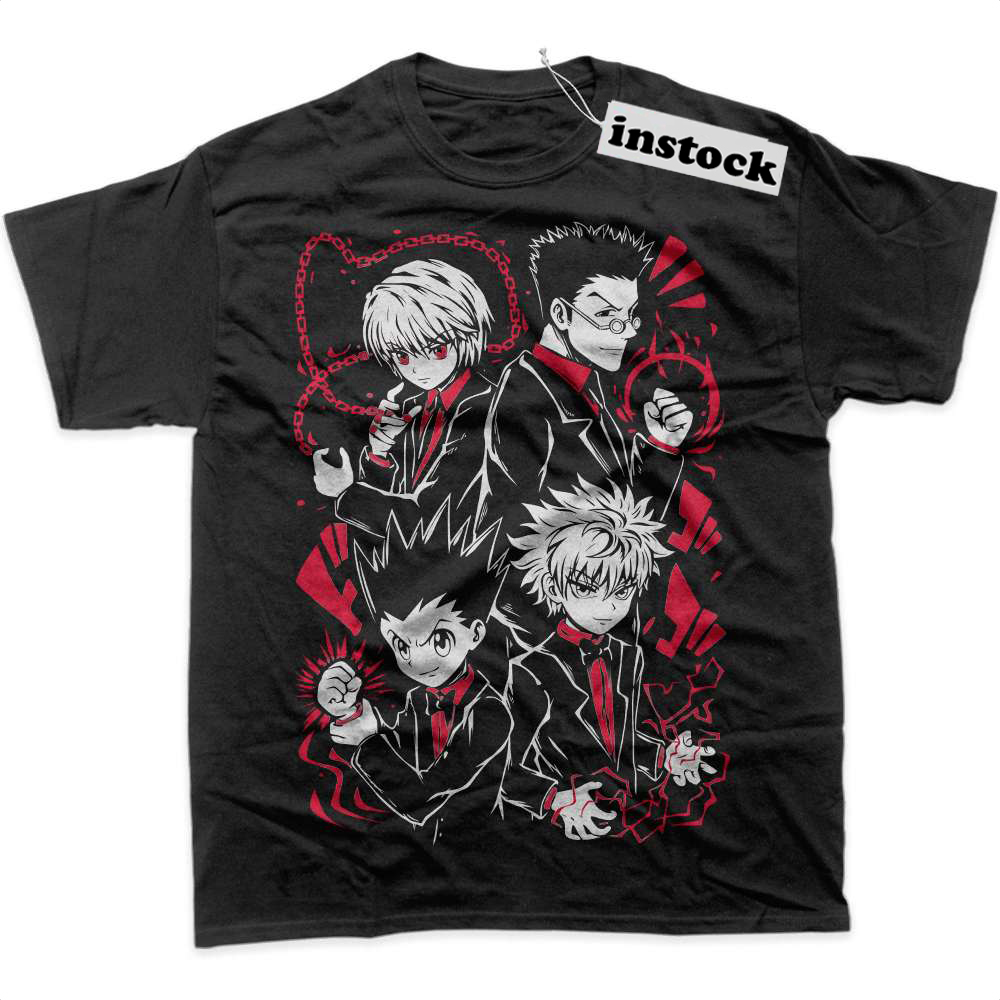 Hunter x Hunter Shirt, HxH Shirt, Anime Shirt, Graphic T-Shirt