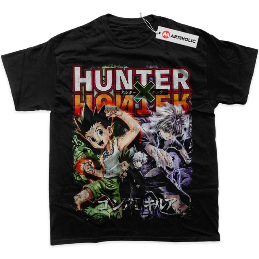 Alternative view of Hunter x Hunter Shirt, HxH Shirt, Anime Shirt, Graphic Tee