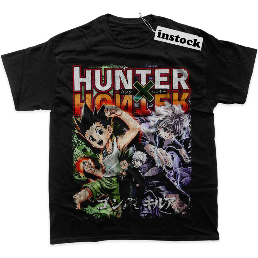 Hunter x Hunter Shirt, HxH Shirt, Anime Shirt, Graphic Tee