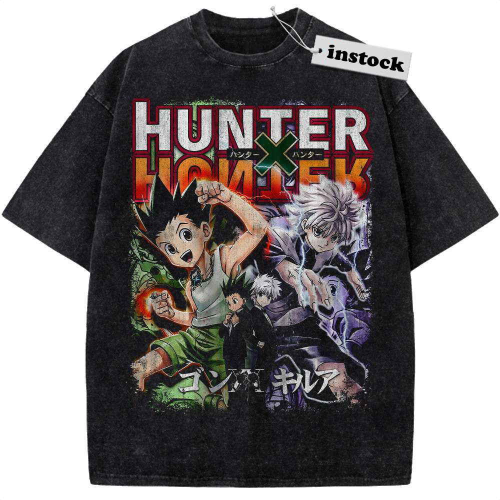Hunter x Hunter Shirt, HxH Shirt, Anime Shirt, Vintage Tee