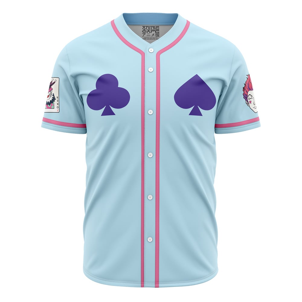 Hypnotic Eye Hisoka Hunter X Hunter Baseball Jersey