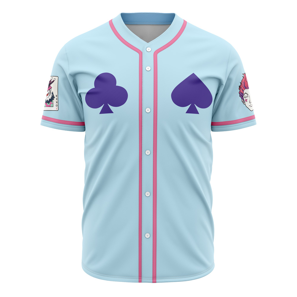 Hypnotic Eye Hisoka Hunter X Hunter Custom Baseball Jersey - Otaku Hall