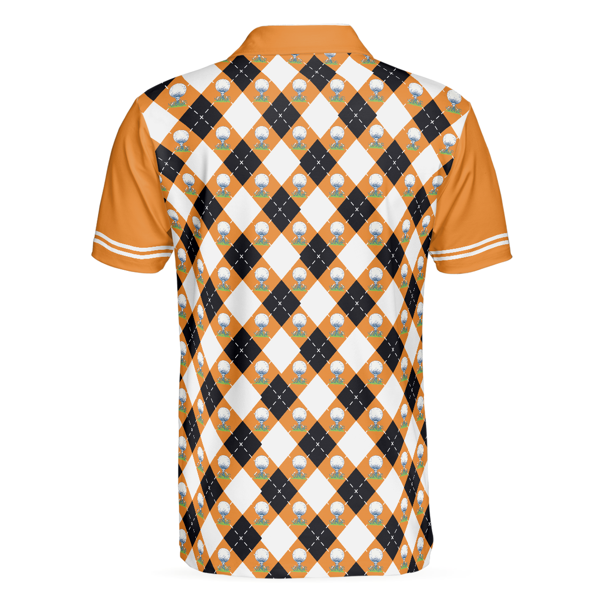 Alternative view of I Need My Daily Dose Of Iron Remastered Polo Shirt, Argyle Pattern Polo Shirt, Best Golf Shirt For Men