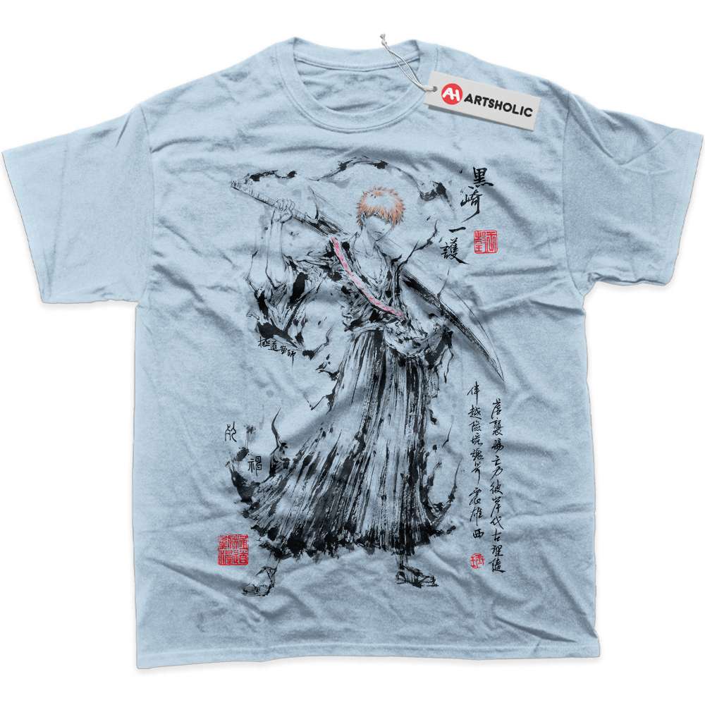 Alternative view of Ichigo Kurosaki Shirt, Bleach Shirt, Anime Shirt, Graphic T-Shirt