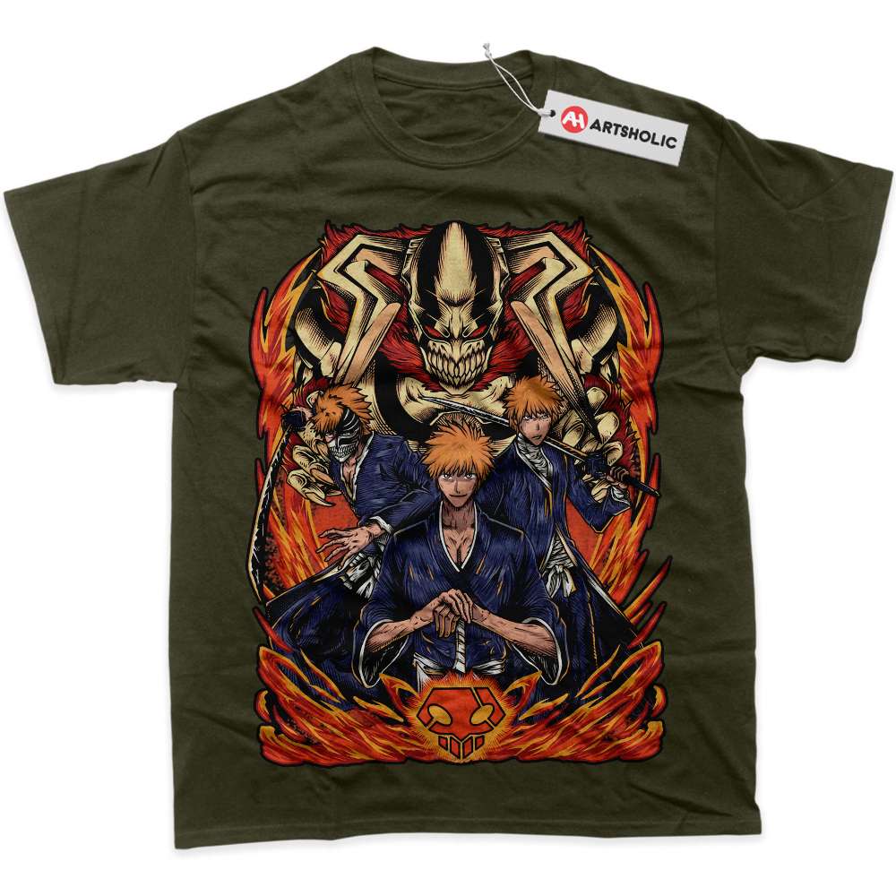 Alternative view of Ichigo Kurosaki Shirt, Bleach Shirt, Anime Shirt, graphic T-Shirt