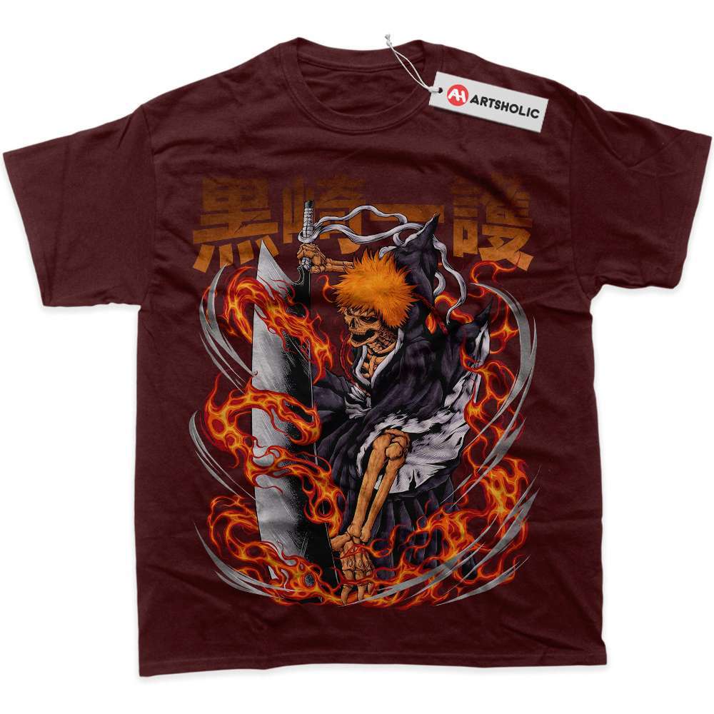 Ichigo Kurosaki Shirt, Bleach Shirt, Anime Shirt, Graphic T-Shirt