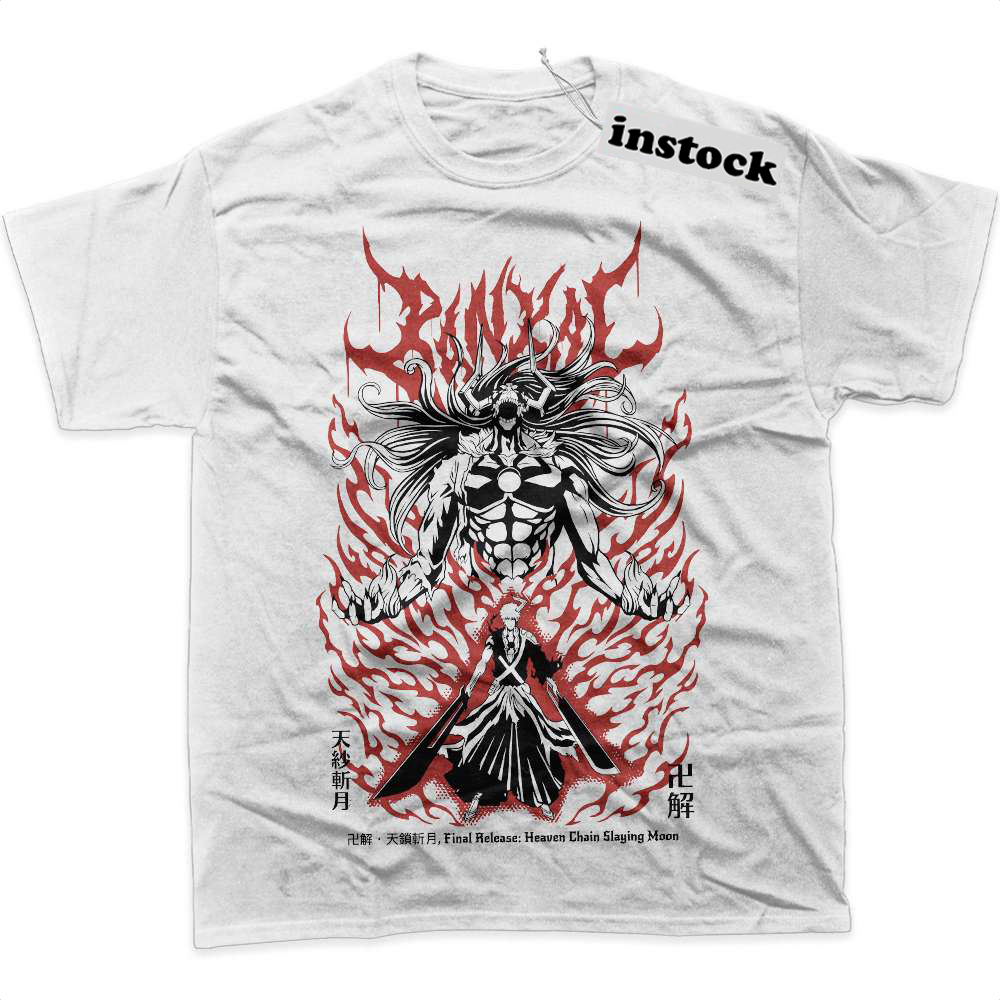 Ichigo Kurosaki Shirt, Bleach Shirt, Anime Shirt, Graphic T-Shirt