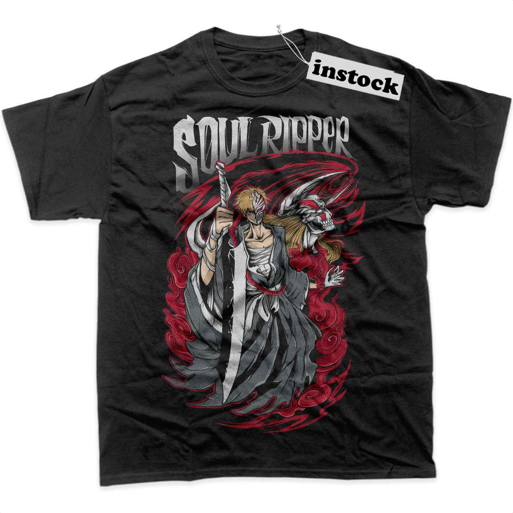 Ichigo Kurosaki Shirt, Bleach Shirt, Anime Shirt, Graphic Tee