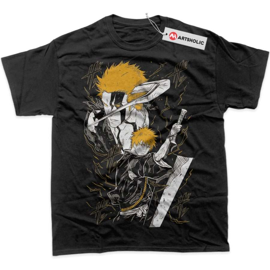 Alternative view of Ichigo Kurosaki Shirt, Bleach Shirt, Anime Shirt, Graphic Tee