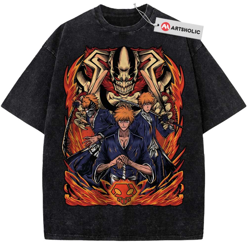 Ichigo Kurosaki Shirt, Bleach Shirt, Anime Shirt, Vintage T-Shirt