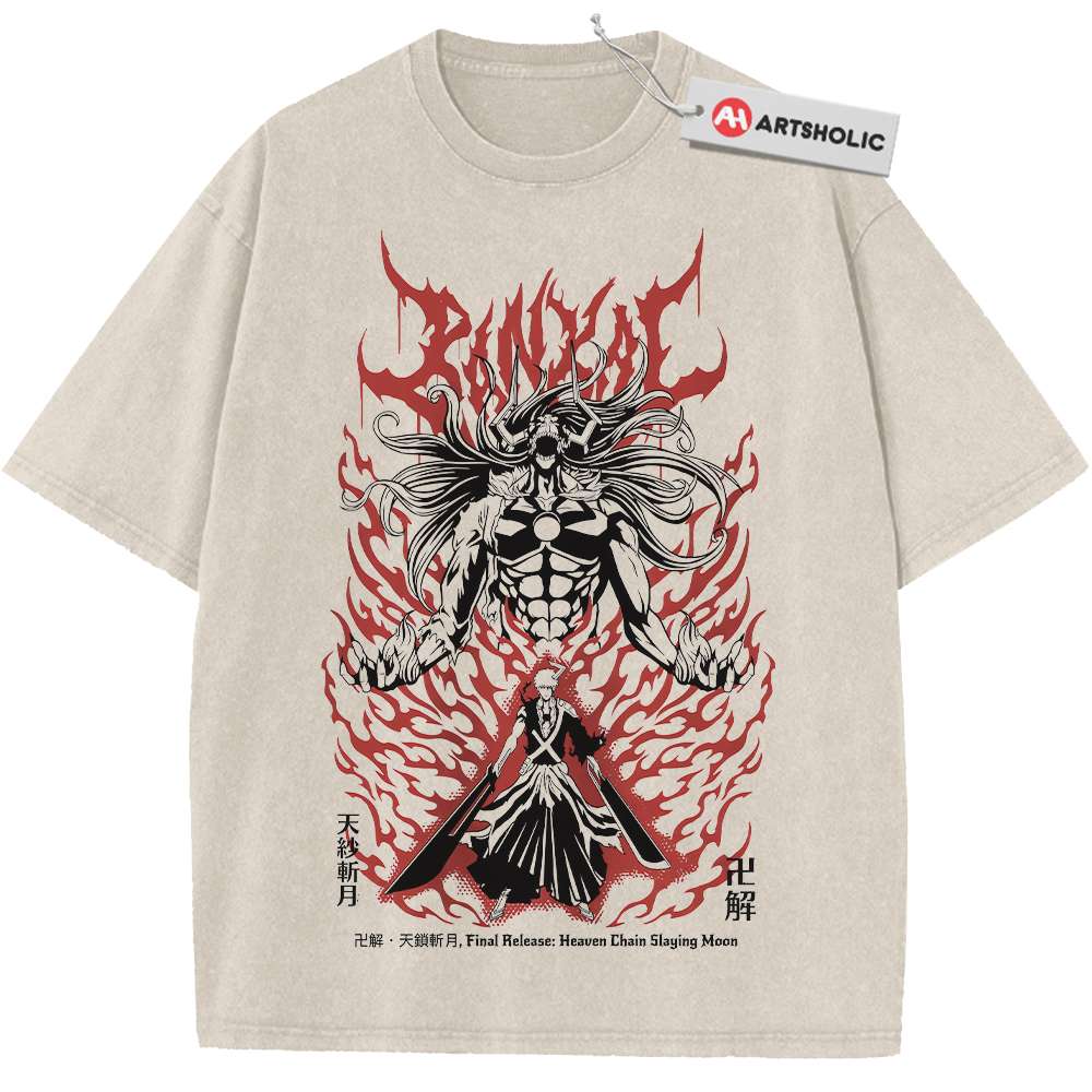 Ichigo Kurosaki Shirt, Bleach Shirt, Anime Shirt, Vintage T-Shirt