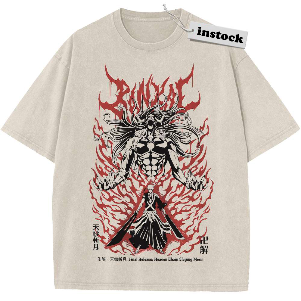 Ichigo Kurosaki Shirt, Bleach Shirt, Anime Shirt, Vintage T-Shirt