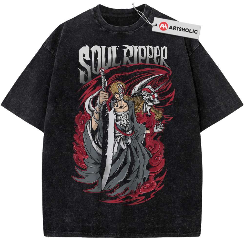 Ichigo Kurosaki Shirt, Bleach Shirt, Anime Shirt, Vintage Tee