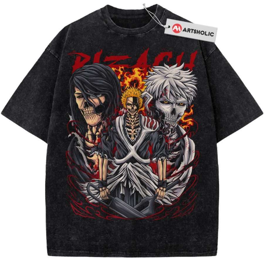 Alternative view of Ichigo Kurosaki vs Yhwach: Final Fight Shirt, Bleach Shirt, Anime Shirt, Vintage T-Shirt