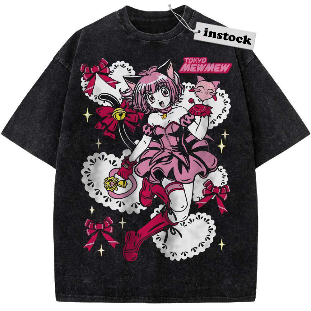 Ichigo Momomiya Shirt, Tokyo Mew Mew Shirt, Anime Shirt, Vintage T-Shirt