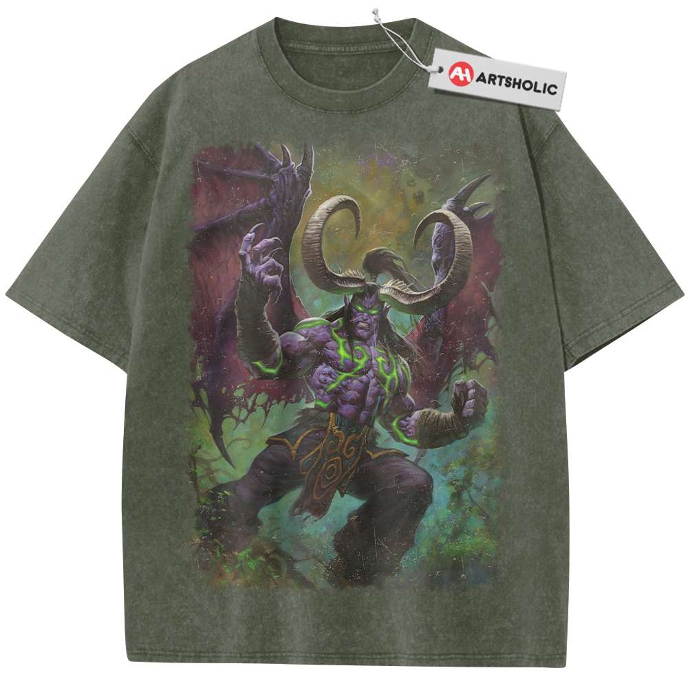 Illidan Stormrage Shirt, Dota Shirt, World of Warcraft Shirt, WoW Shirt, Game Shirt, Vintage Tee