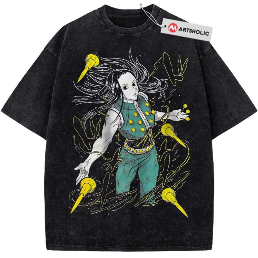 Alternative view of Illumi Zoldyck Shirt, Hunter x Hunter Shirt, HxH Shirt, Anime Shirt, Vintage T-Shirt