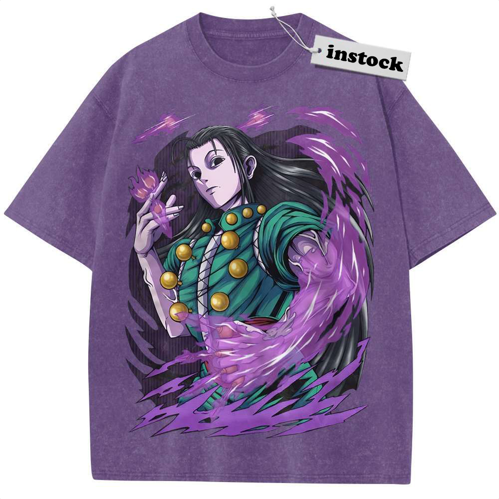 Illumi Zoldyck Shirt, Hunter x Hunter Shirt, HxH Shirt, Anime Shirt, Vintage Tee