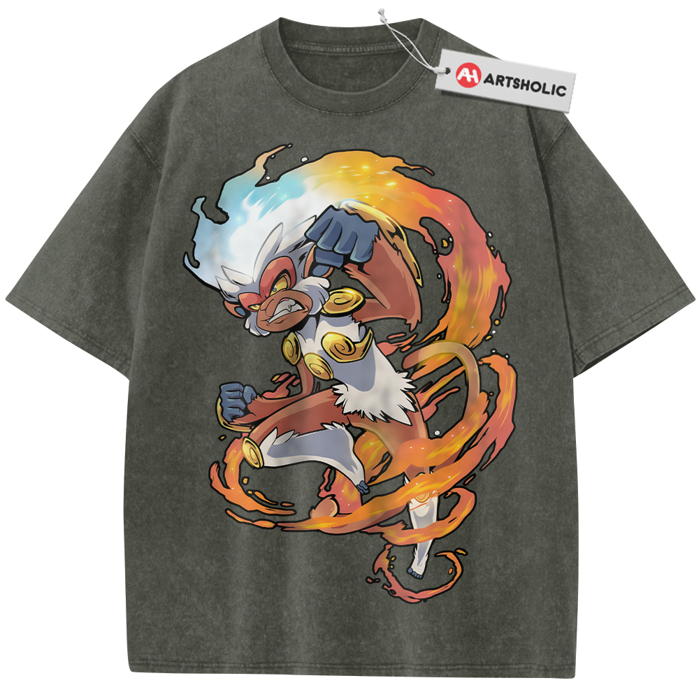 Alternative view of Infernape Shirt, Pokemon Shirt, PKM Shirt, Anime Shirt, Vintage T-Shirt