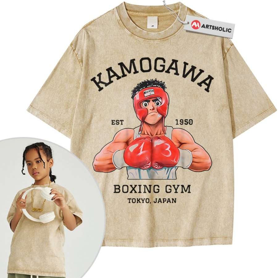 Ippo Makunouchi Shirt For Kids, Hajime no Ippo Shirt For Kids, Anime Shirt For Kids, Vintage T-Shirt For Kids - Image 6
