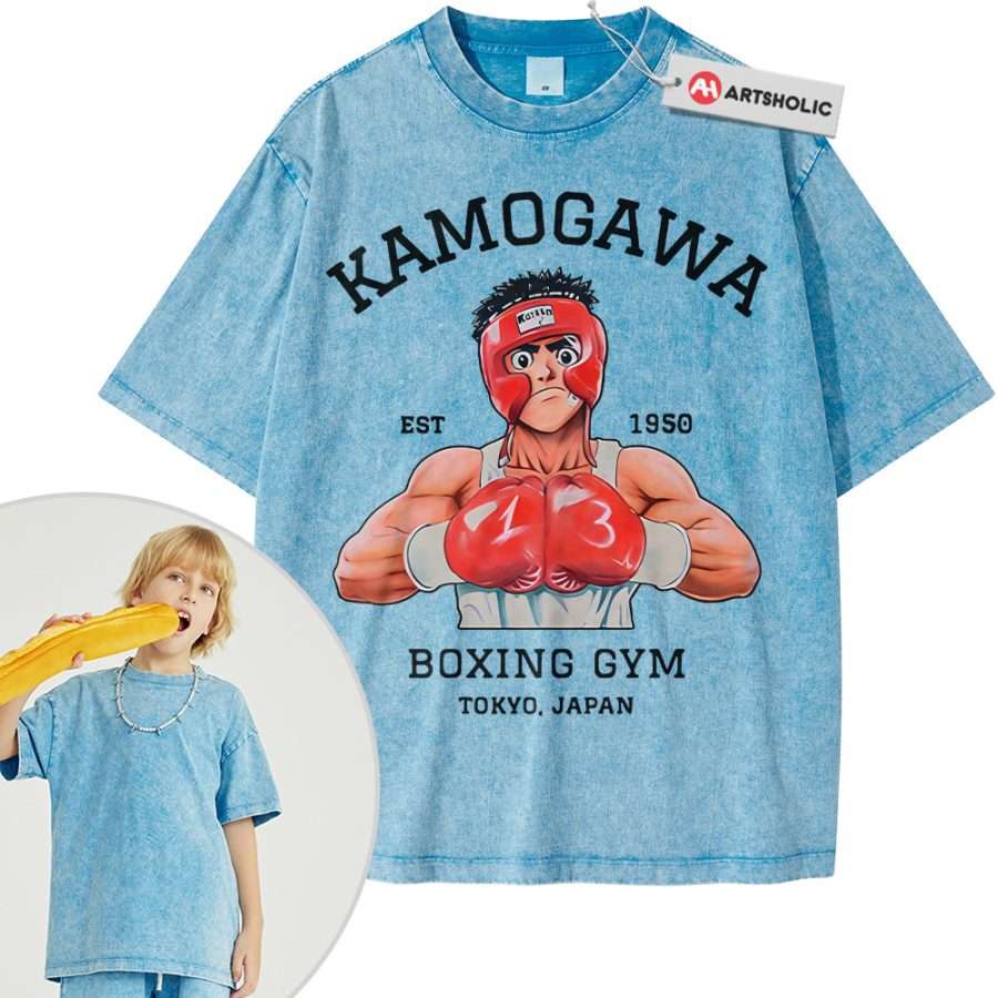 Ippo Makunouchi Shirt For Kids, Hajime no Ippo Shirt For Kids, Anime Shirt For Kids, Vintage T-Shirt For Kids - Image 4