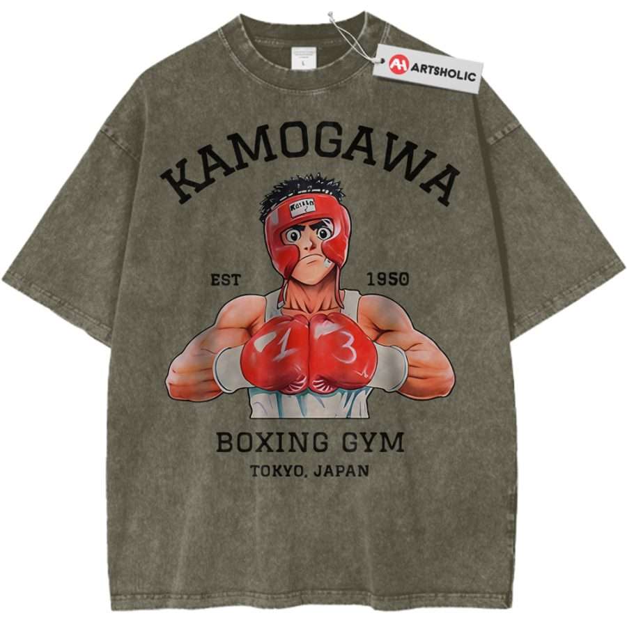 Alternative view of Ippo Makunouchi Shirt, Hajime no Ippo Shirt, Anime Shirt, Vintage T-Shirt