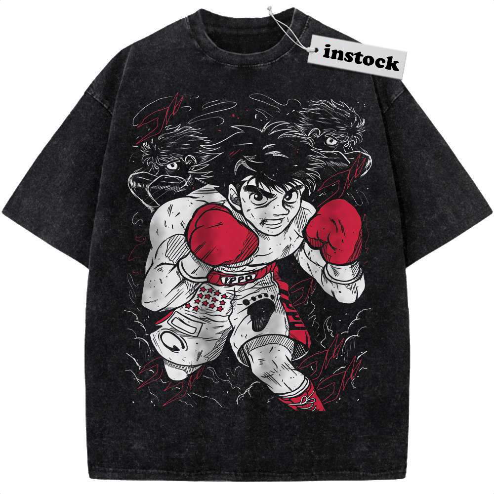 Ippo Makunouchi Shirt, Hajime no Ippo Shirt, Anime Shirt, Vintage T-Shirt