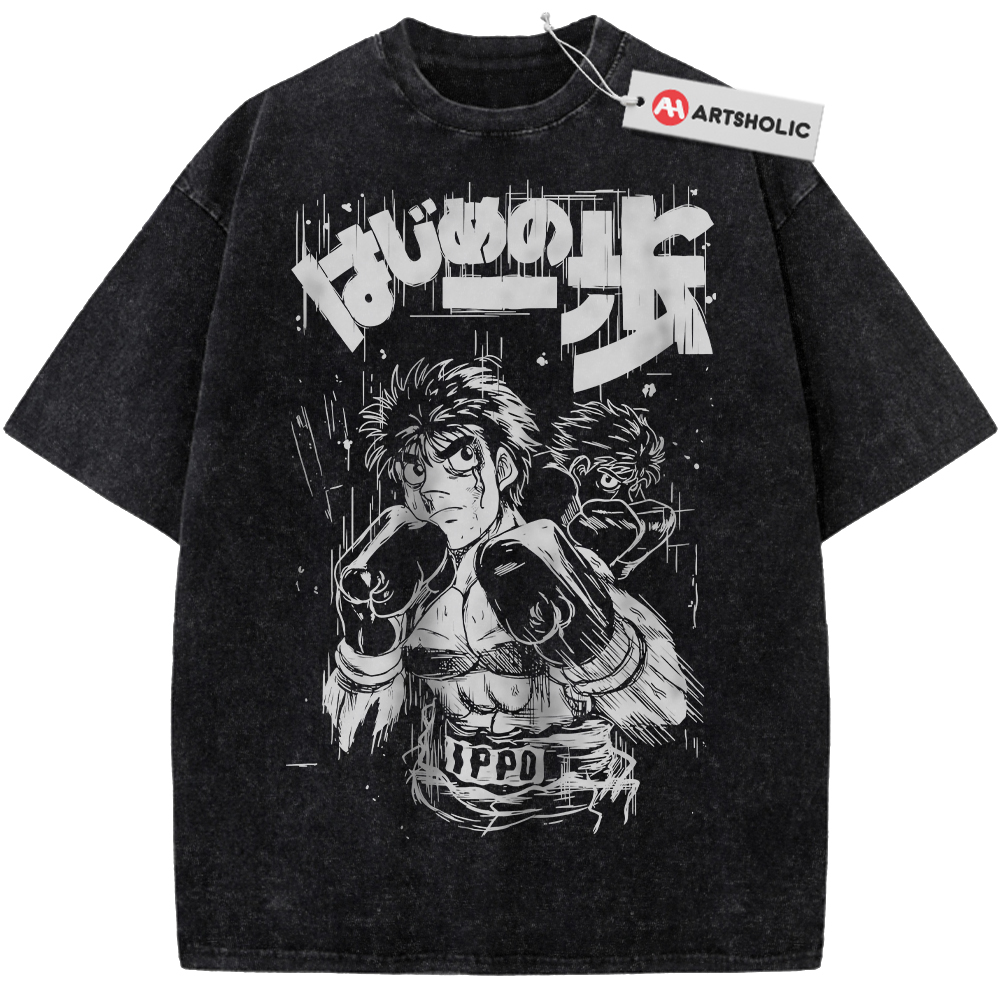 Ippo Makunouchi Shirt, Hajime no Ippo Shirt, Anime Shirt, Vintage T-Shirt