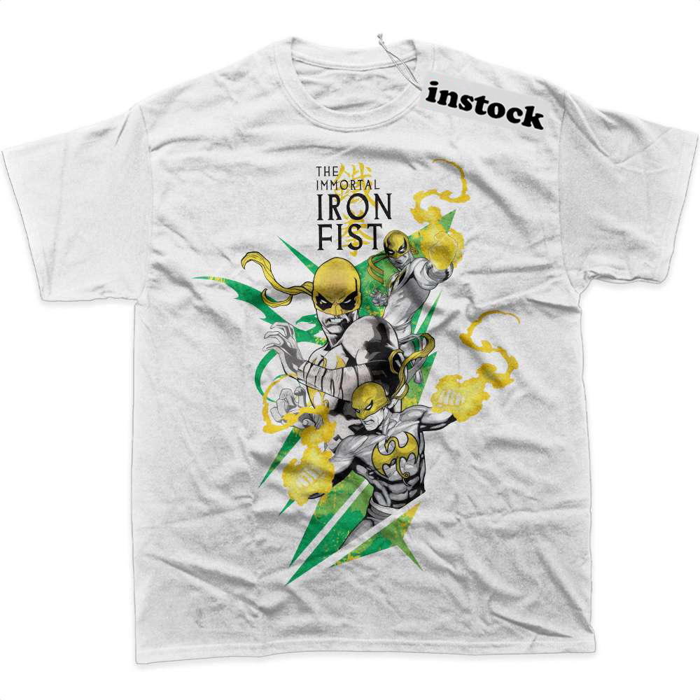 Iron Fist Shirt, Marvel Comics Shirt, Graphic T-Shirt
