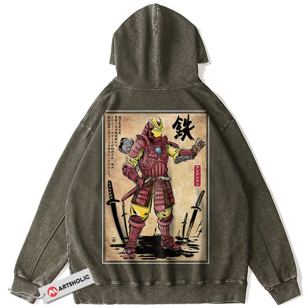 Alternative view of Iron Man Hoodie, Marvel Comics Hoodie, Vintage Hoodie