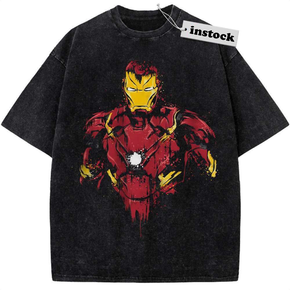 Iron Man Shirt, Marvel Comics Shirt, Vintage Tee