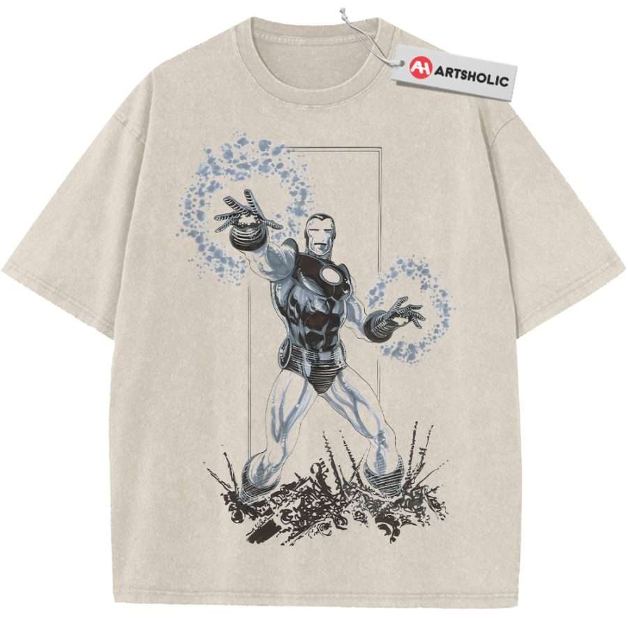 Alternative view of Iron Man Shirt, Marvel Comics Shirt, Vintage Tee