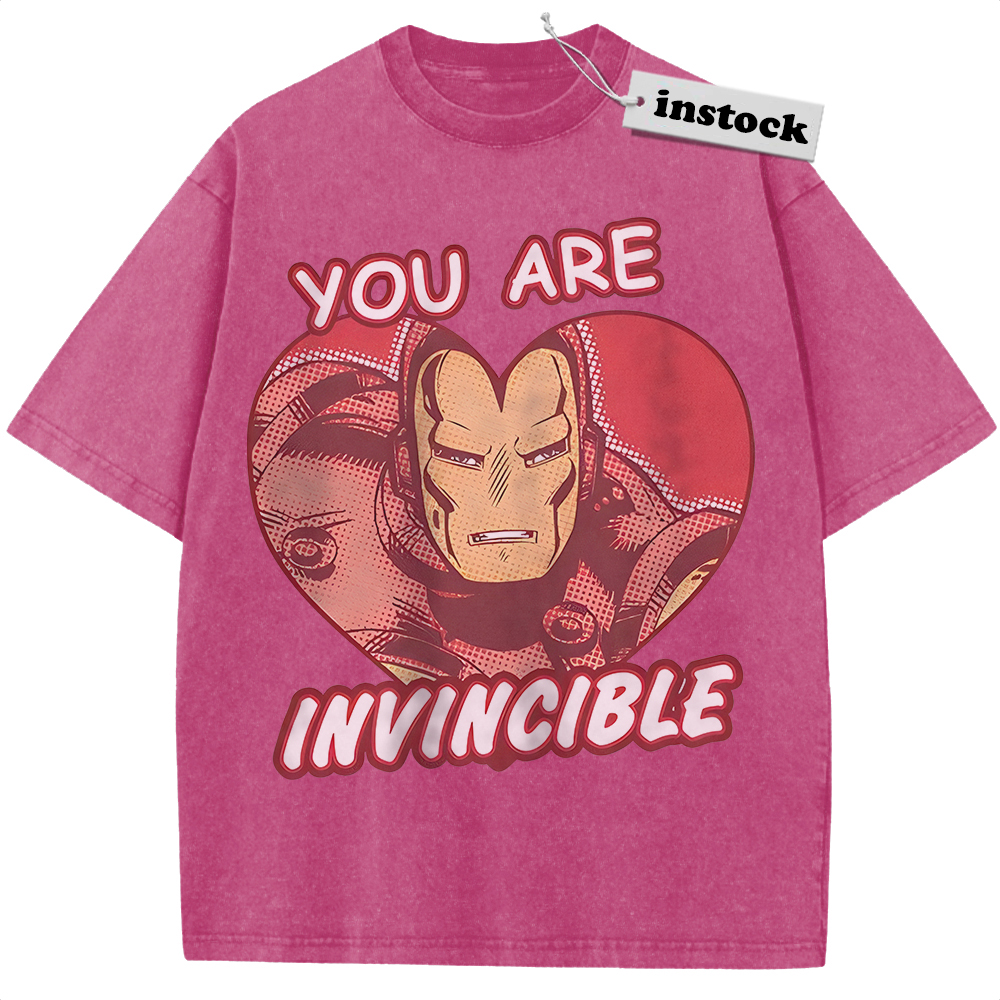 Iron Man Shirt, Valentine's Day Shirt, Marvel Comics Shirt, Vintage Tee